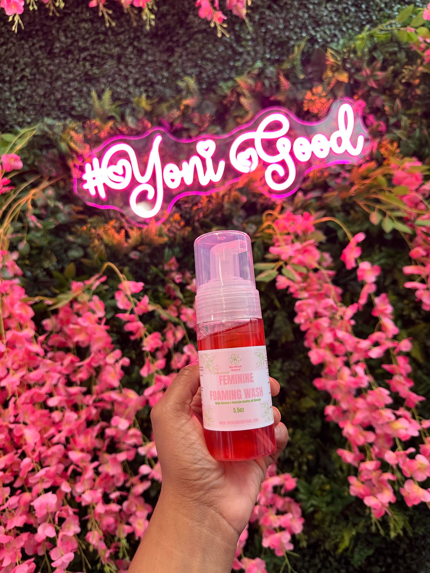 Feminine Foaming Wash Peppermint